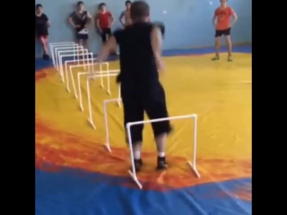 zelimkhan huseynov training of dagestan